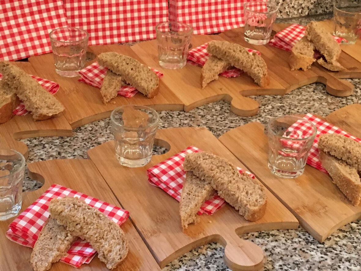 All set up and ready to start