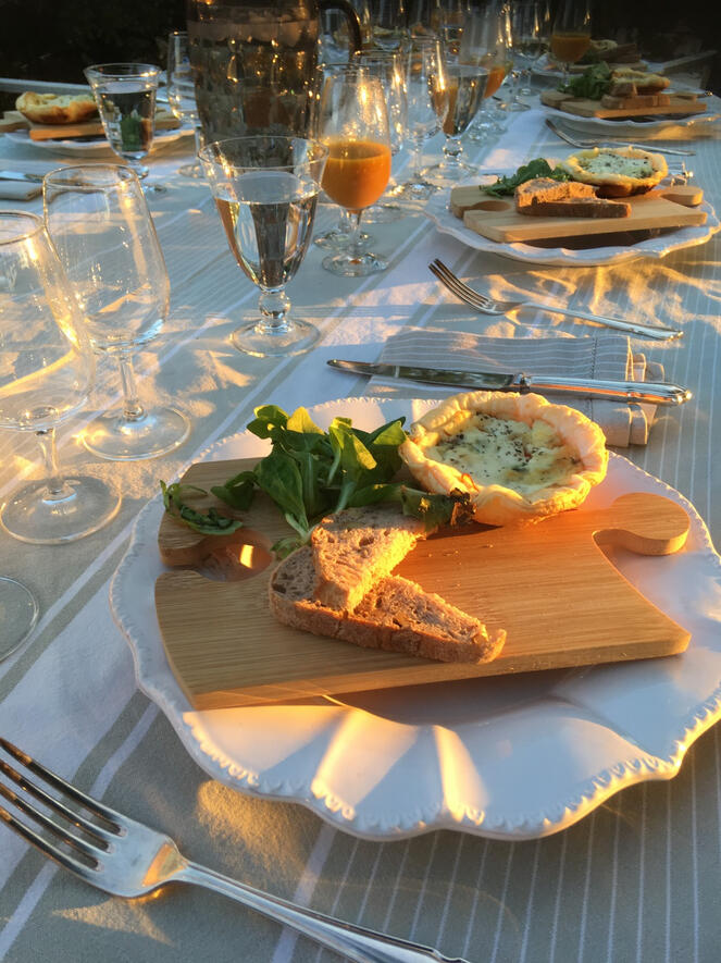 bespoke food and wine tasting